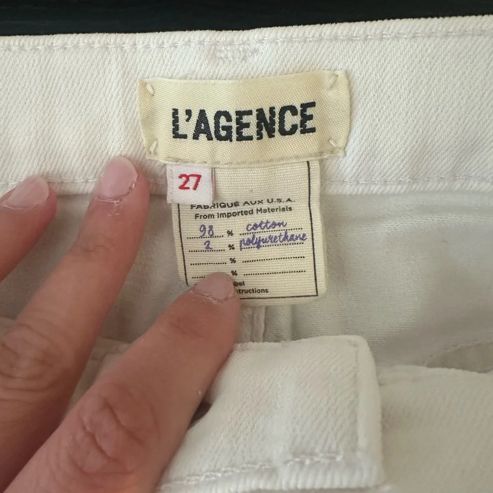 L’agence white shorts - Picture 2 of 4